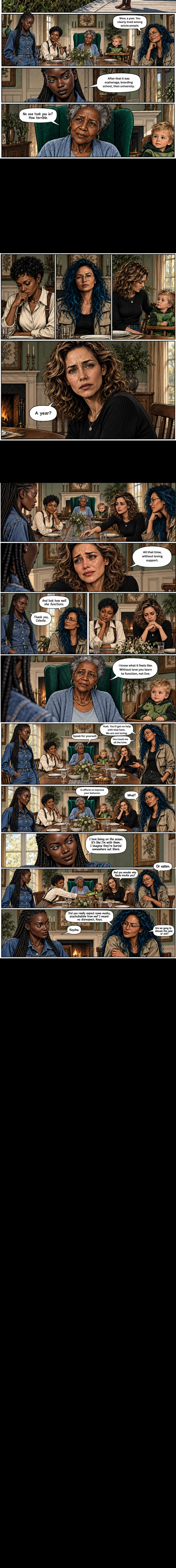 The Deep End of Black Pines, Issue 3: The Ripple Effect, Part 2, Depth, strip 4
