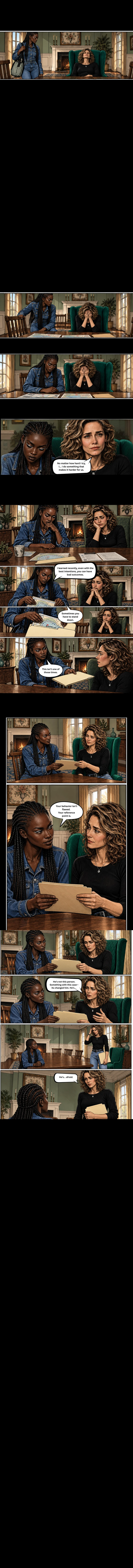 The Deep End of Black Pines, Issue 3: The Ripple Effect, Part 3, Conflict, strip 3
