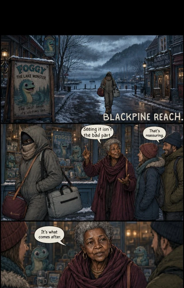 The Deep End of Black Pines, Issue 2, page 1