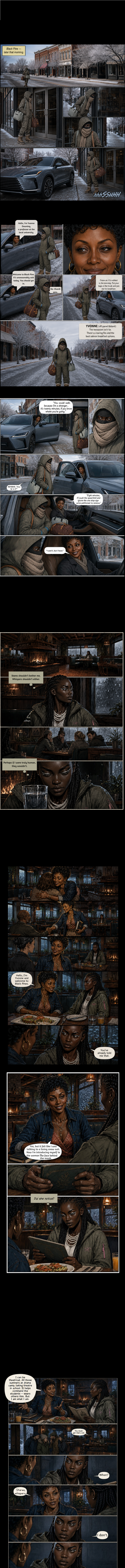 The Deep End of Black Pines, Issue 1: The Cold Contract, Part 3, strip 1