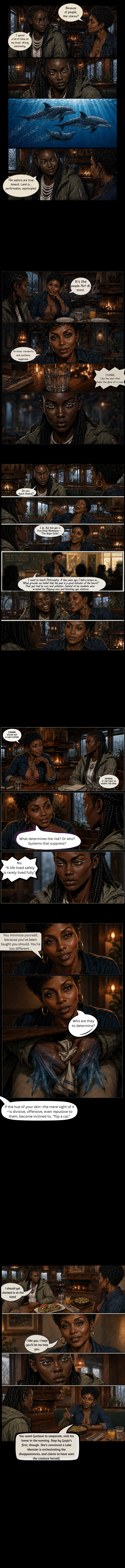 The Deep End of Black Pines, Issue 1: The Cold Contract, Part 3, strip 2