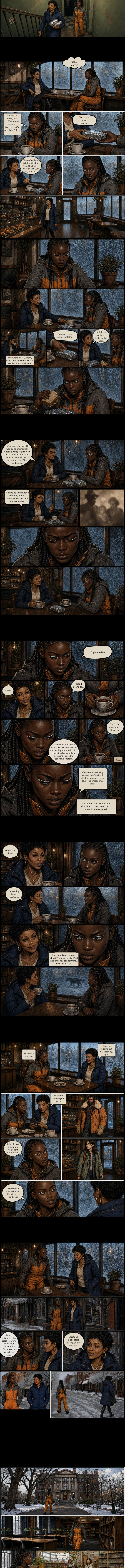 The Deep End of Black Pines, Issue 2: What the Water Hides, Part 2, Wounds and Mercies, strip 2